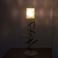 Willow Leaves Table Candle Stand - @home Nilkamal