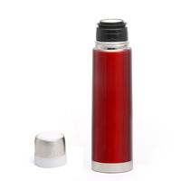 Bergner Stainless Steel Vacuum Flask - Maroon
