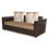 Sienna 3 Seater Sofa - @home Nilkamal,  brown
