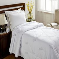 Single Comforter - @home Nilkamal, white