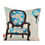 Ixora Chair Cushion Cover 2 Pieces - @home by Nilkamal, Teal