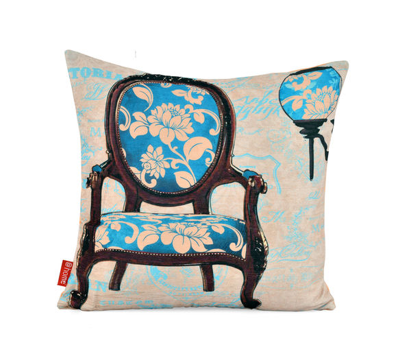 Ixora Chair Cushion Cover 2 Pieces - @home by Nilkamal, Teal