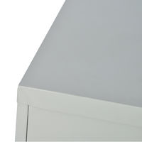 Nilkamal Titan 3 Drawer Filing Cabinet, Grey