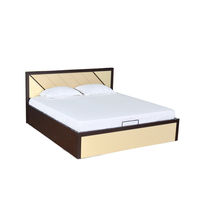 Stanley King Bed with Storage - @home Nilkamal,  brown