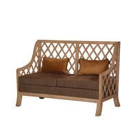 Miraya 2 Seater Sofa - @home by Nilkamal,  brown