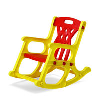 Nilkamal Toy Rocker Chair, Yellow/Red