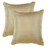 12'x12' Glory Set Of 2 Cushion Covers - @home Nilkamal,  beige