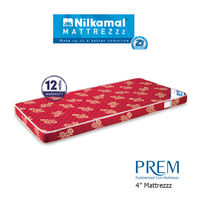 Nilkamal Prem 4" Standard Coir Mattress, 78x60x4,  maroon
