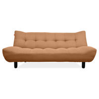Max 3 Seater Sofa Cum Bed - @home Nilkamal,  tan