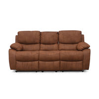 Debra 3 Seater Sofa - @home Nilkamal,  brown