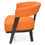 Sudan Occassional Chair - @home By Nilkamal,  orange