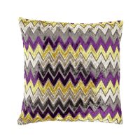 16'x16' Chevron Cushion Cover - @home Nilkamal,  purple