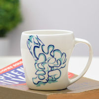 6 Piece Coffee Mug, Blue - @home Nilkamal