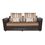 Sienna 3 Seater Sofa - @home Nilkamal,  brown