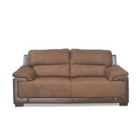 Travis 3 Seater Sofa - @home Nilkamal,  brown