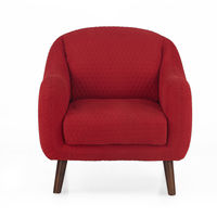 Carrey Occassional Chair - @home By Nilkamal, Red