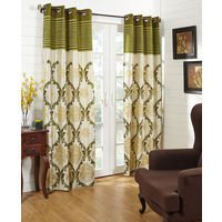 44'x84' Regal Door Curtain - @home Nilkamal,  green