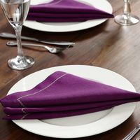 16'x16' Royal Legacy Table Napkin -@home Nilkamal,  purple