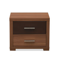 Ervin Night Stand - @home by Nilkamal,  brown