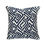 Geometric 40 x 40 cm Cushion Cover Set of 2 - @home by Nilkamal, Indigo