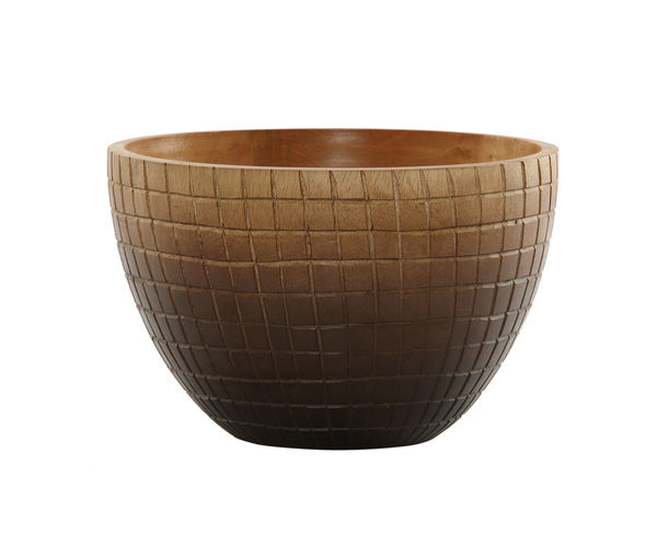 Chestnut Wooden Bowl - @home Nilkamal,  brown
