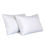 Fantasy 46 cm x 69 cm Pillow - @home by Nilkamal, White
