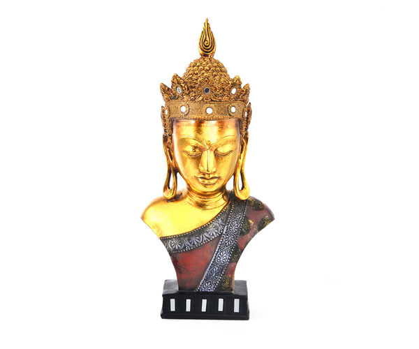 Sukhothai Showpiece - @home by Nilkamal, Gold