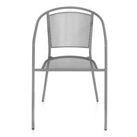 Nilkamal Alfredo Chair With Arm, Black
