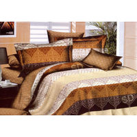 Bed sheet Mulberry Eleganza - @home Nilkamal,  brown