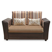 Sienna 2 Seater Sofa - @home Nilkamal,  brown