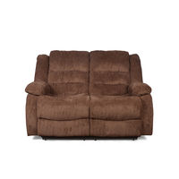 Quinn 2 Seater Sofa With 2 Recliners - @home Nilkamal,  chocolate