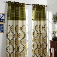 44'x108' Regal xl Door Curtain - @home Nilkamal,  green