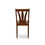 Bony Dining Chair - @home by Nilkamal,  brown