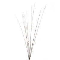 Solitary Tall Wicker Beads Set of 3 - @home by Nilkamal, Brown