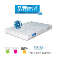 Nilkamal Side Sleeper - Serene 6" Spring mattress, 75x36x6,  cream