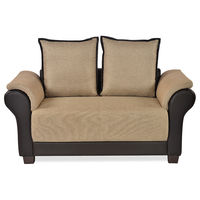 Cairo 2 Seater Sofa - @home Nilkamal,  dark brown