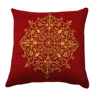 Tangerine Zaccessories Cushion Cover,  red