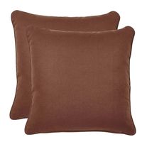 12'x12' Bliss Living Set of 2 Cushion Covers - @home Nilkamal,  beige