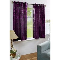 40'x60' Equinox Window Curtain - @home Nilkamal,  purple