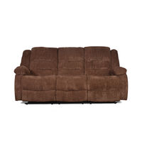 Quinn 3 Seater Sofa With 2 Recliner - @home Nilkamal,  chocolate
