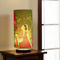 Table Lamp Round Mugal - @home Nilkamal
