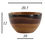 Cocoa Wooden Bowl - @home Nilkamal,  brown
