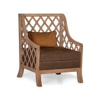 Miraya 1 Seater Sofa - @home by Nilkamal,  brown