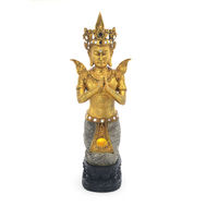 Sukhothai Emperor Showpiece - @home by Nilkamal, Gold