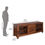 Annulus Low Height TV Unit - @home By Nilkamal,  walnut