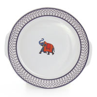 Georgian Elephant Rice Plate - @home Nilkamal