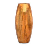 Ethopian Large Metal Vase - @home by Nilkamal, Gold