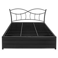 Kimberly Double Bed With Storage - @home By Nilkamal,  black