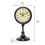 Table Clock on Stand - @home by Nilkamal, Brown