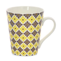 Aroha Butta Coffee Mug - @home by Nilkamal, Yellow